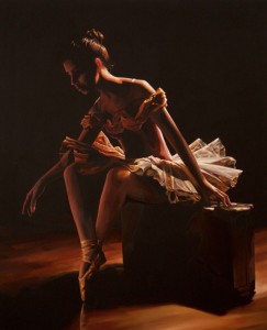 Mar elegante. Óleo. 150x120 (Contrastes)